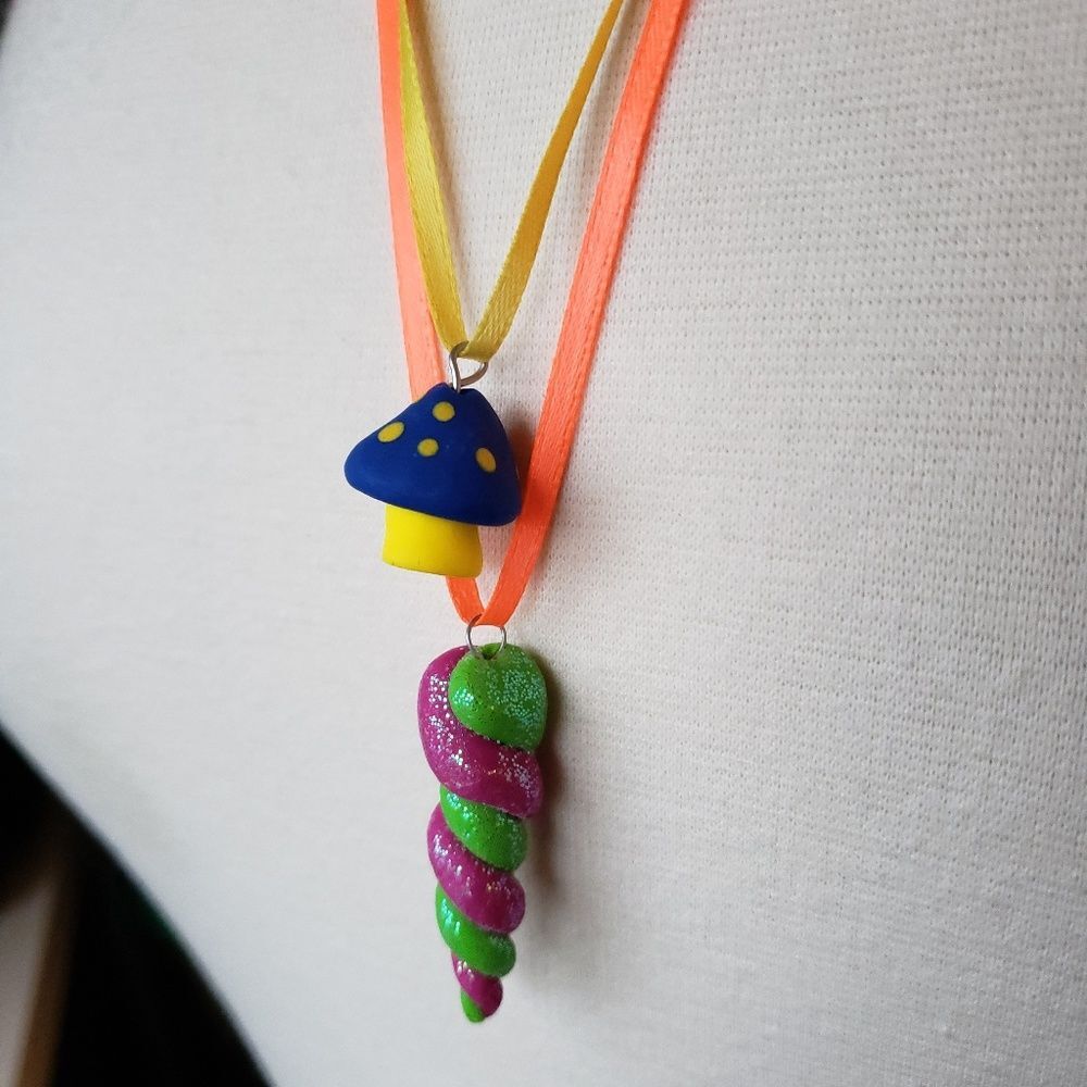 Handmade Clay Necklaces